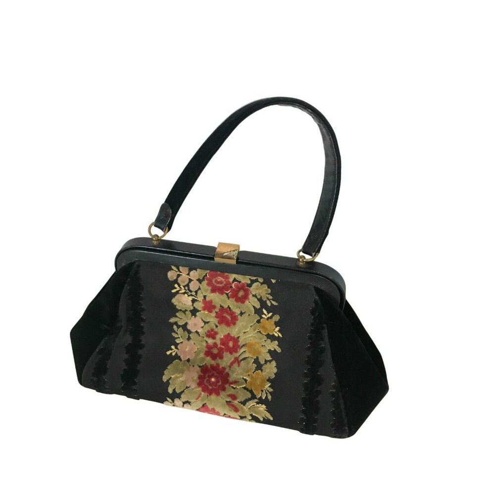 Vintage Bienen-Davis Velvet Purse - A Testament to Timeless Elegance from the 19